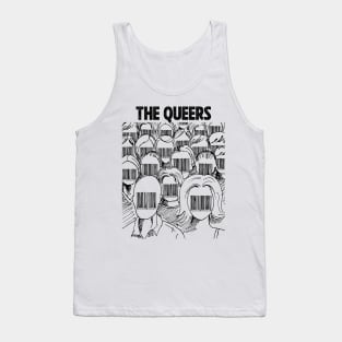 Barcode face The Queers Tank Top